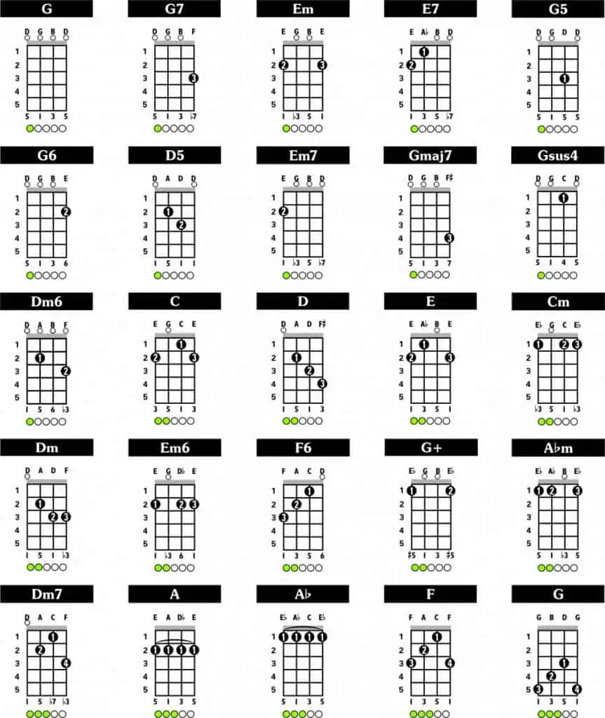 1 Using Chords To Play Songs