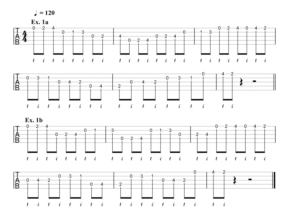 2. Strum Patterns For 5-String Banjo
