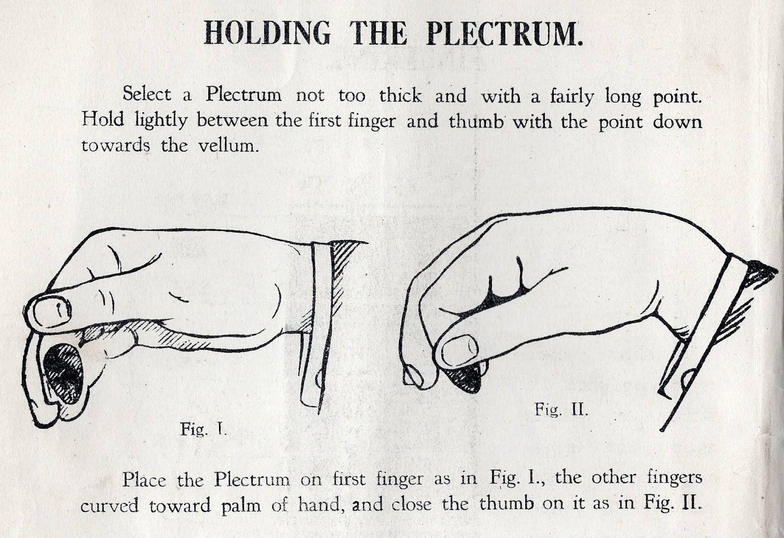 How To Hold The Mandolin