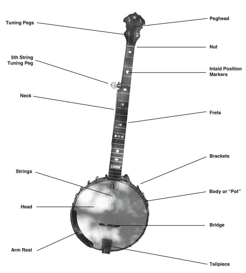 Parts Of A Clawhammer Banjo
