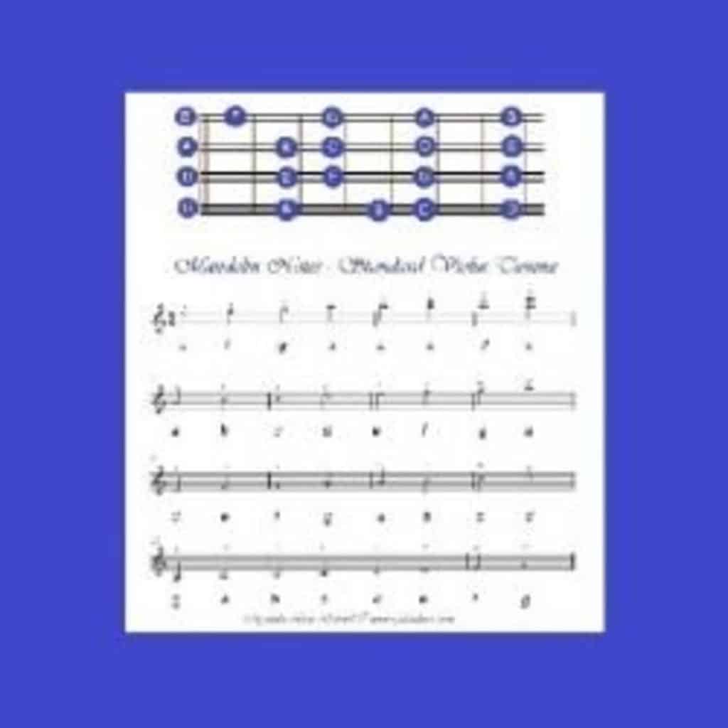 Tips For Learning To Read Mandolin Tabs