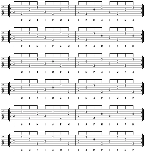 Exercises To Improve Your Travis Picking