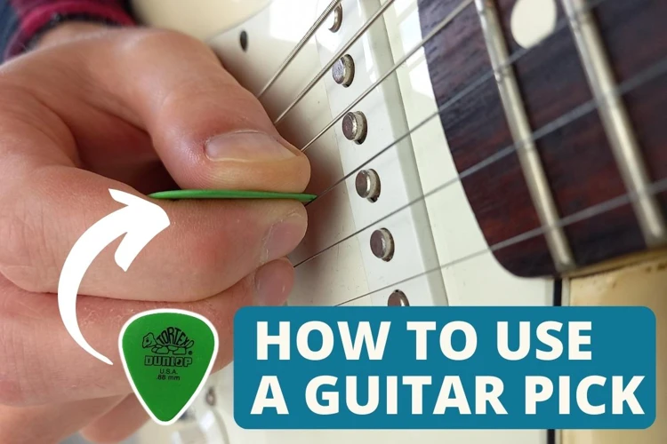 Proper Technique For Holding A Guitar Pick