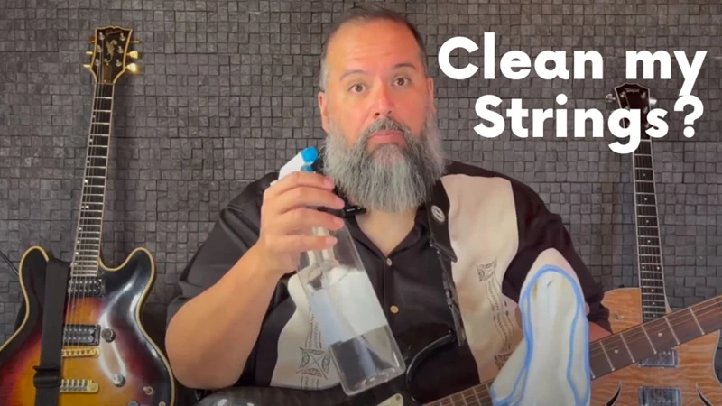Step By Step Guide To Cleaning Your Acoustic Guitar Strings