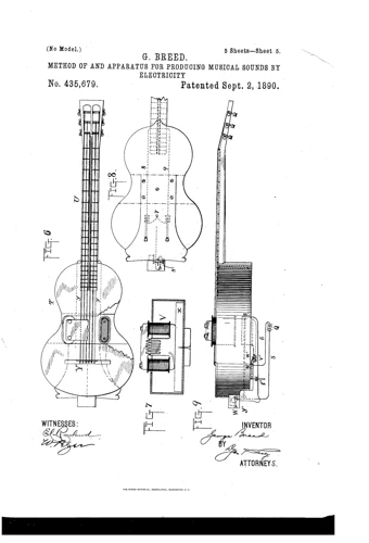 The Structure Of A Solid Body Electric Guitar